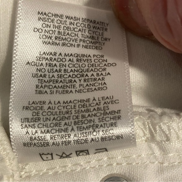 CABI Sz 4 High Skinny Jeans in White - Picture 10 of 11